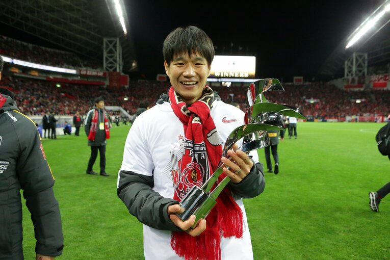 2018年、浦和に復帰したシーズンで天皇杯優勝　©︎JFA/AFLO