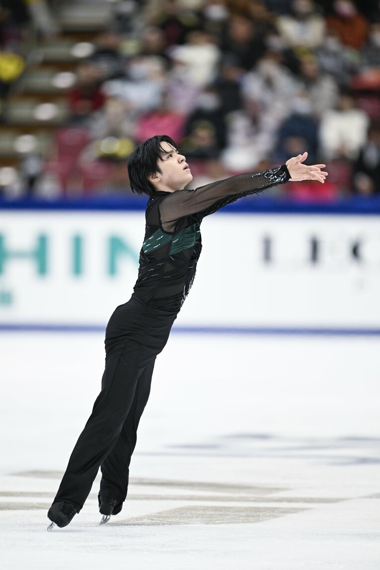 全日本選手権フリー　©Asami Enomoto