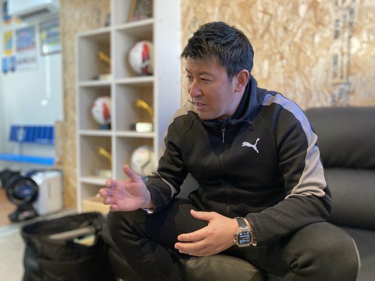 取材に応じてくれた高原良明監督