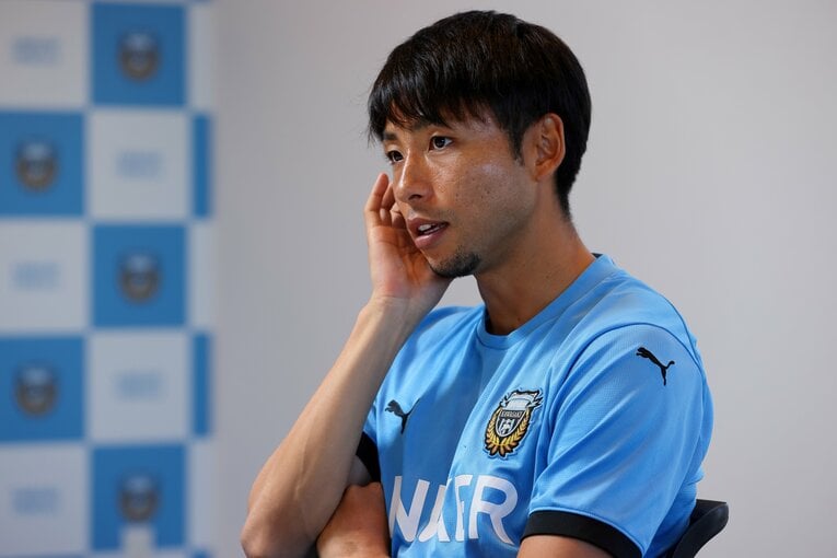 川崎フロンターレ残留を選んだ理由について語る小林悠　©Shigeki Yamamoto