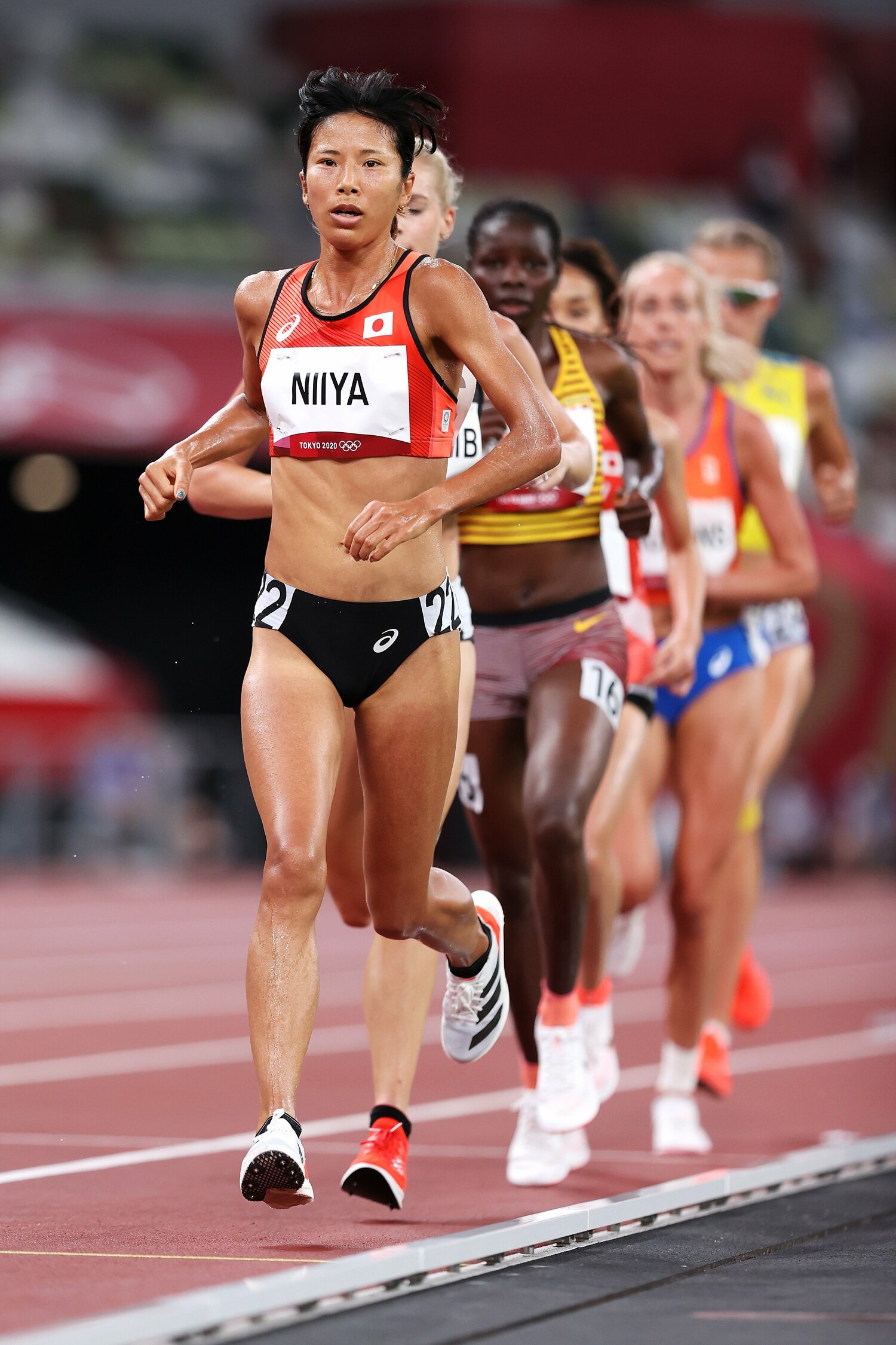 今夏の東京五輪。代表に内定していた5000mは辞退し、1万mに絞って出場。21位だった　©Getty Images