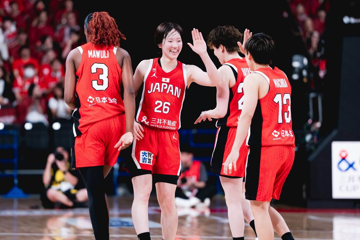 日本人選手として29年ぶりのWNBAドラフト指名を受けた田中こころ ©︎Itaru Chiba