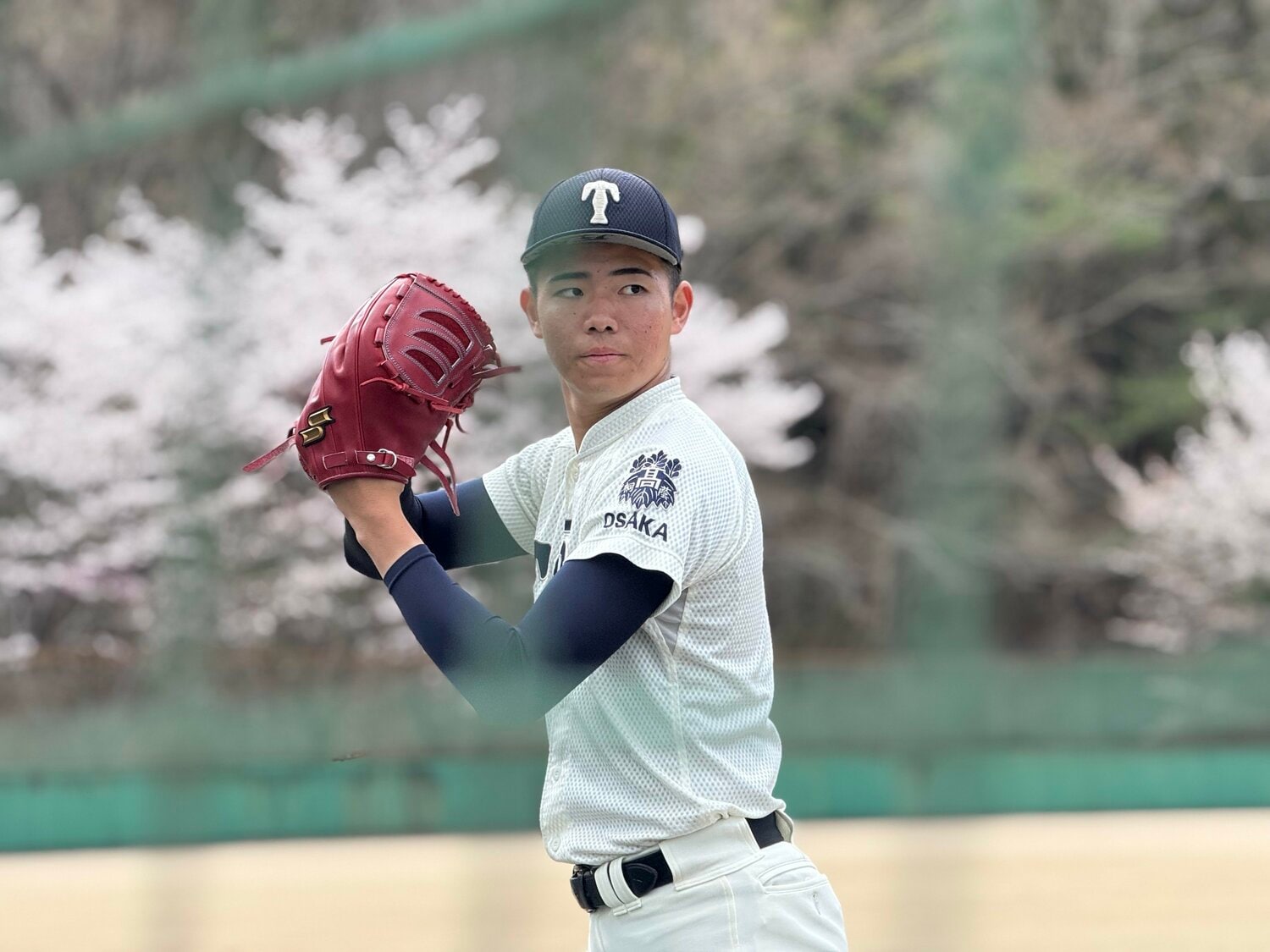 身長190cm、1年時より体格も大きくなった ©Yuji Yanagawa