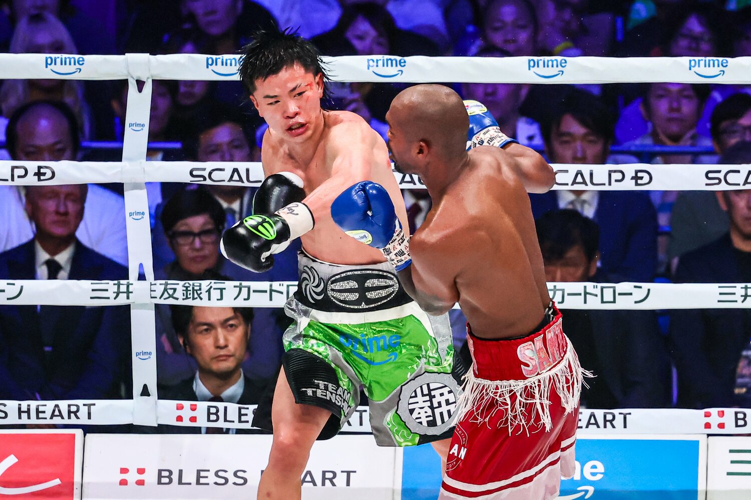 ほぼフルマークの圧勝ではあったものの、ダウンを奪うことはできなかった　©Susumu Nagao