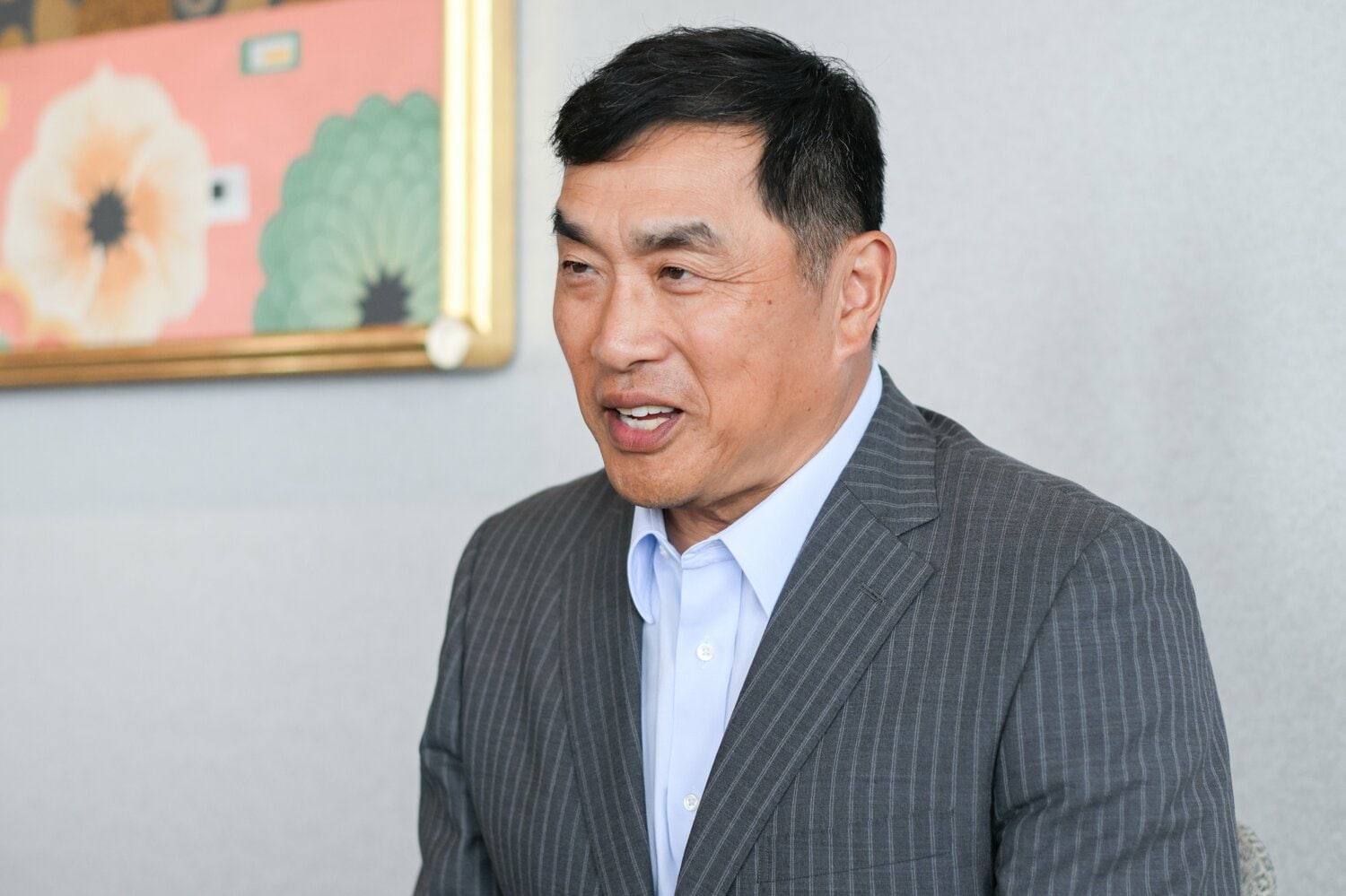 投手陣の指導のみならず、打撃投手を務めることもあるという山本昌広さん ©Nanae Suzuki