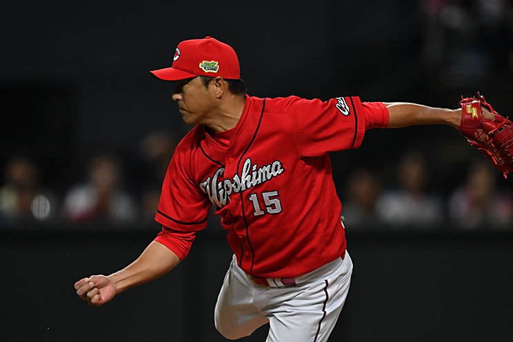 現役時代の黒田©Hideki Sugiyama