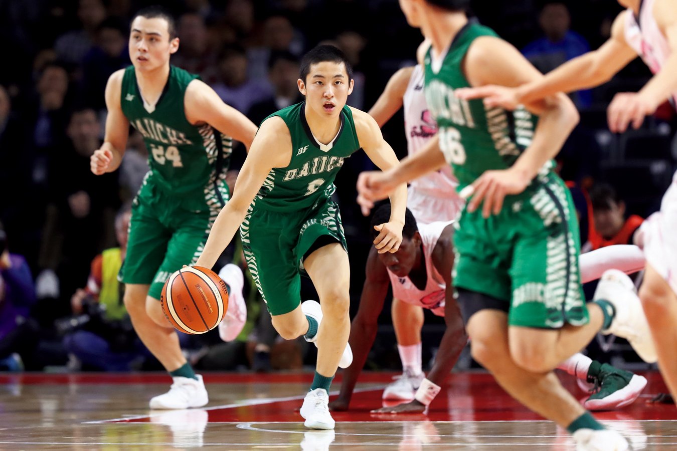 福岡第一高校時代の河村 ©︎AFLO