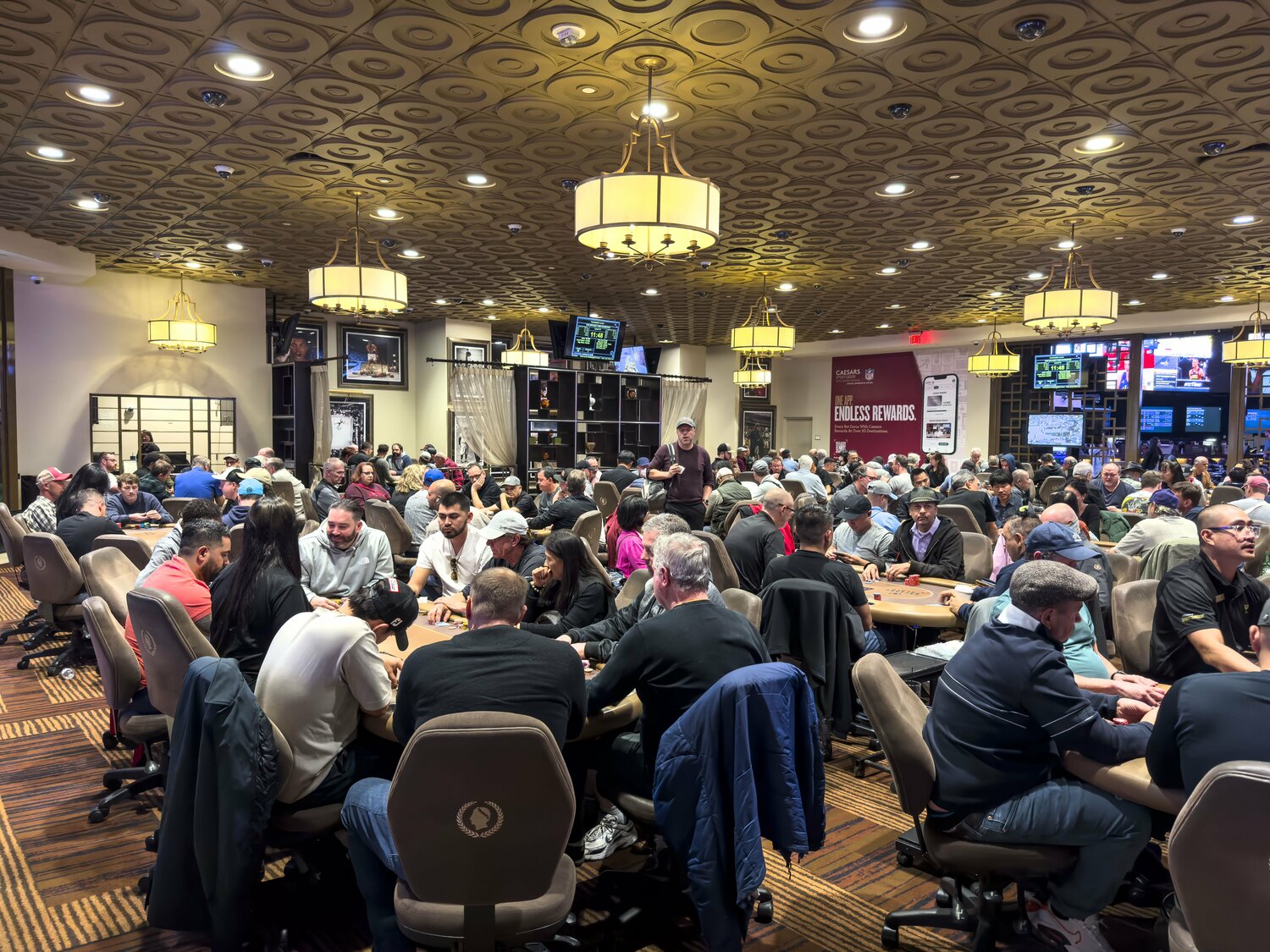 アメリカのカジノで人気を集めるポーカー　©Getty Images