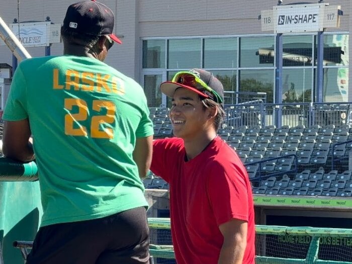 大谷翔平もできなかった「二刀流で直接アメリカへ」19歳・森井翔太郎がこなす“驚異的スケジュール”とアスレチックスの戦略「二つやらない選択肢はない」＜Number Web＞ photograph by Yuki Yamada