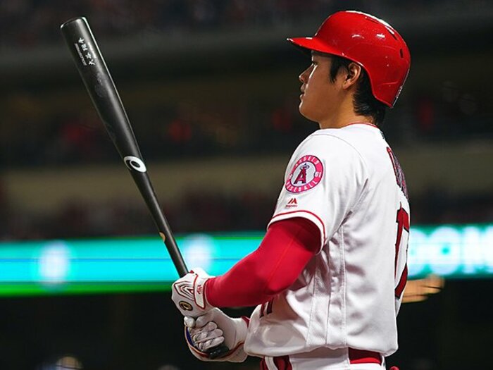 大谷翔平の本塁打量産を支える“最強アオダモバット”の秘密。<Number Web> photograph by Getty Images