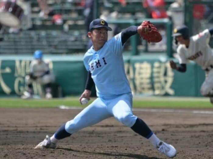 近江・山田陽翔のセンバツ激投を“兄・優太”はどう見た？ 母校の大阪桐蔭か、弟の近江か…決勝後届いたLINEに「そっとしてあげようって」＜Number Web＞ photograph by Hideki Sugiyama