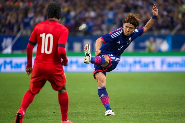 太田宏介（2015年、ロシアW杯アジア2次予選）©︎Takuya Sugiyama