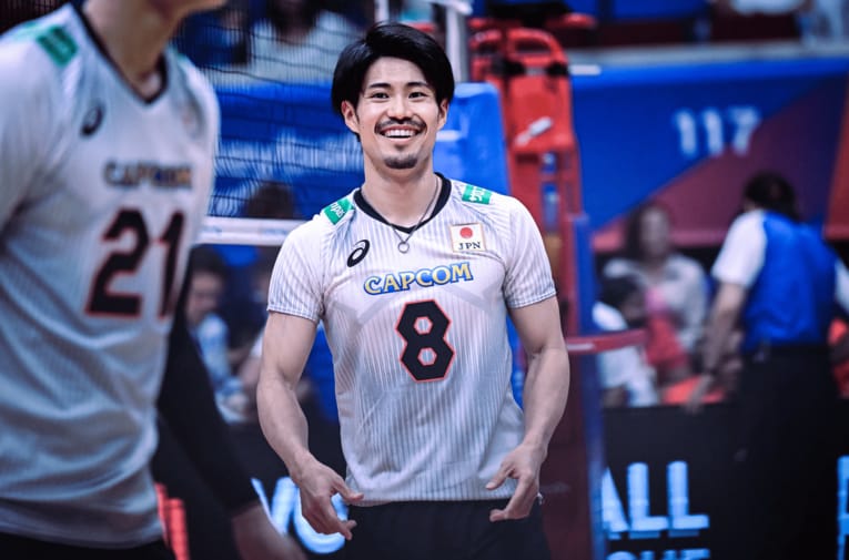 関田誠大（NVL中国戦）　©︎FIVB