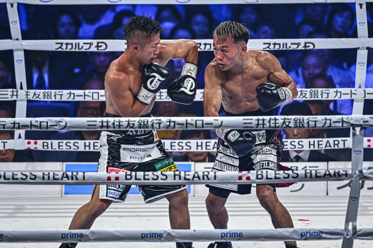 井上拓真vs.堤聖也（WBA世界バンタム級タイトルマッチ）©Takuya Sugiyama