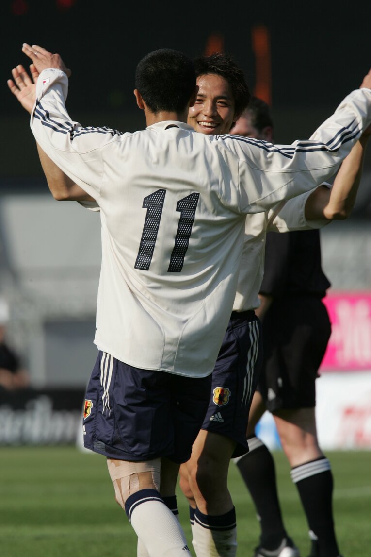 小野伸二、久保竜彦（2004年）©︎Naoya Sanuki