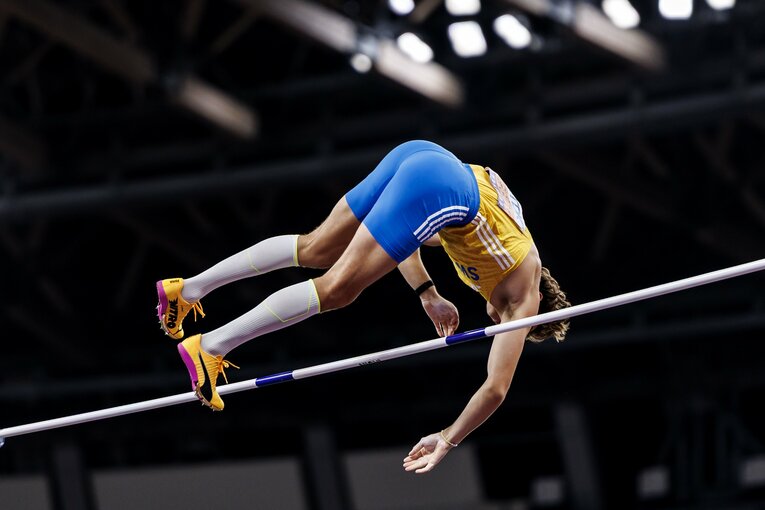 デュプランティスの試技の様子　©Kiichi Matsumoto