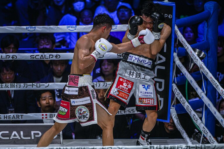 中谷潤人vs.西田凌佑（WBC・IBF世界バンタム級王座統一戦） ©Takuya Sugiyama