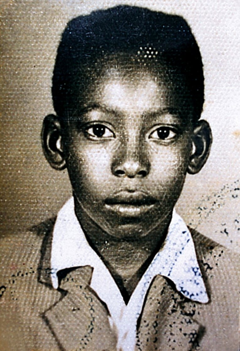 5歳頃のペレ　©Global Photo Agency/AFLO