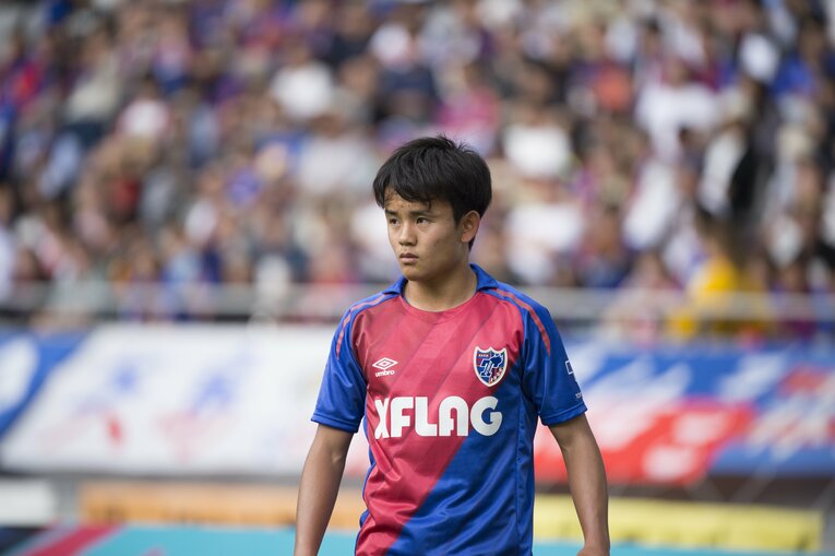 FC東京時代（当時17歳）　©BUNGEISHUNJU