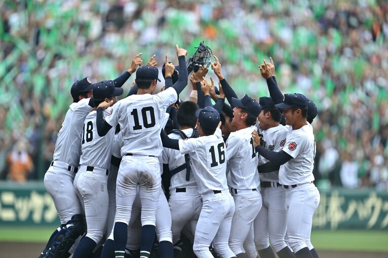 見てて泣ける…最高の試合だった【テレビに映らない】甲子園決勝の決定的瞬間（計50枚超）。写真はまだまだ続きます　©Hideki Sugiyama