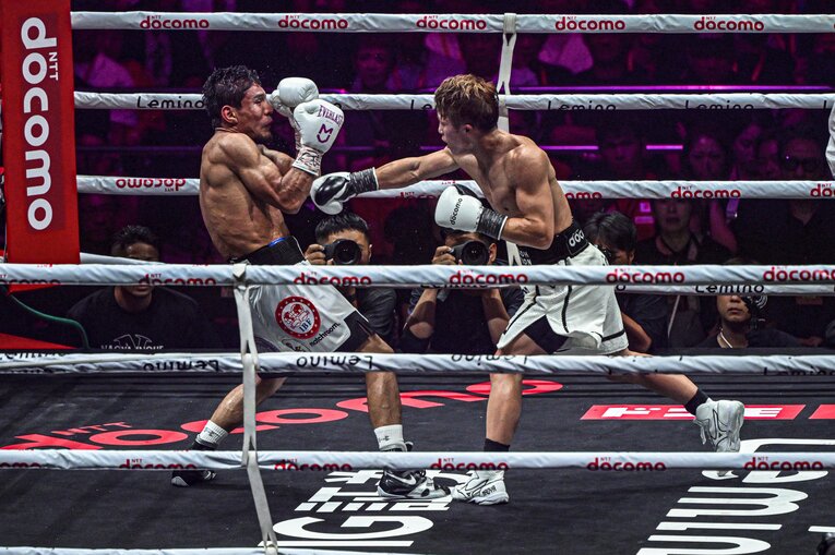 井上尚弥vs.ムロジョン・アフマダリエフ。9月14日、IGアリーナ　©Takuya Sugiyama