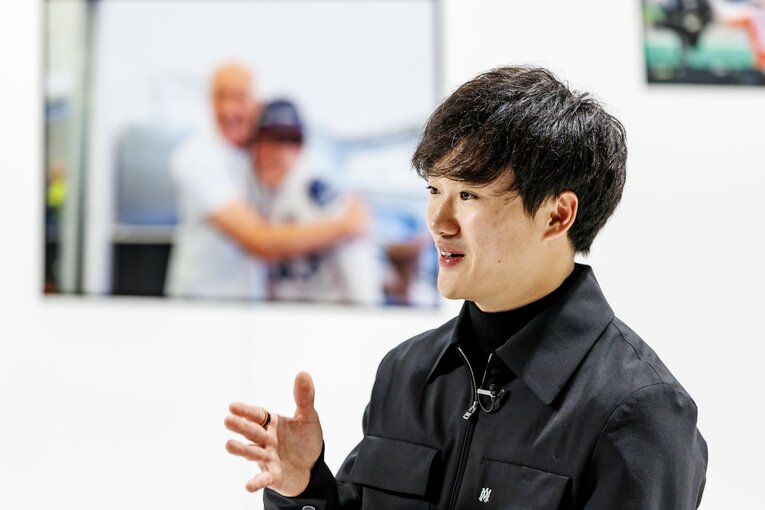 F1デビューの2021年は第2戦以降、歯車が狂い始めるも「自信が揺らぐことは全くなかった」と語る角田裕毅　©︎Kiichi Matsumoto