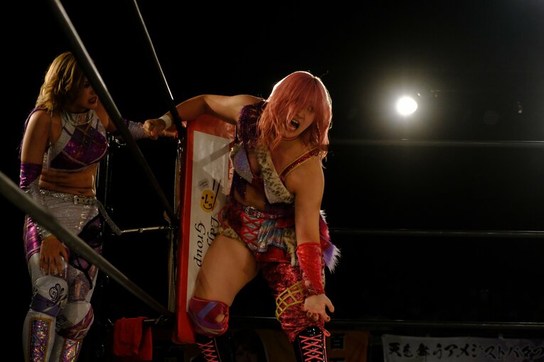 マリーゴールドの人気女子レスラー・後藤智香　©Norihiro Hashimoto