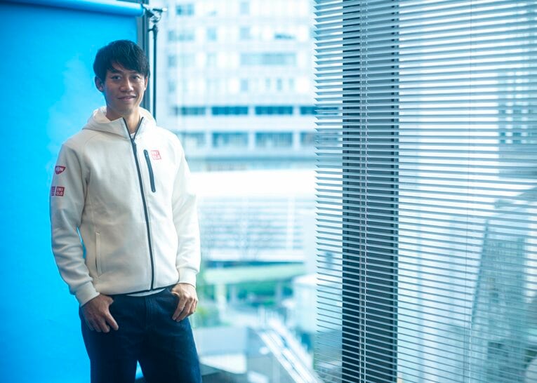 2022年の錦織　©Takuya Sugiyama
