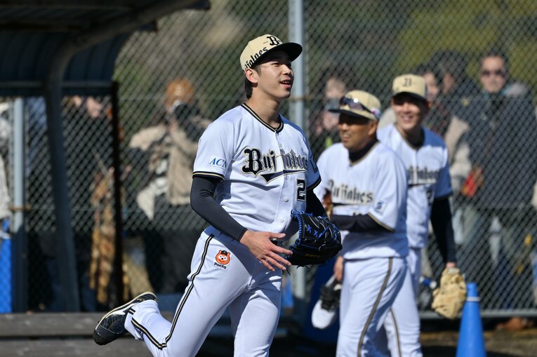 【オリ戦士】2025年宮崎春季キャンプより。汗を流す選手たちの姿　©️Hideki Sugiyama