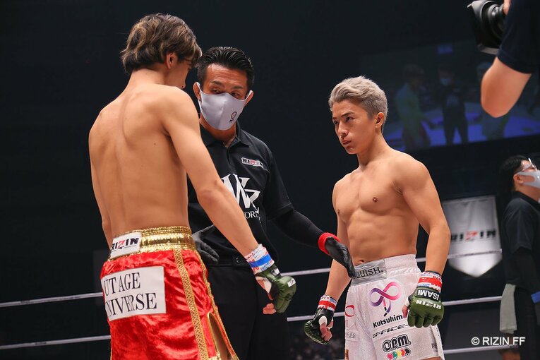『RIZIN.37』YUSHI vs 覇留樹　©RIZIN FF