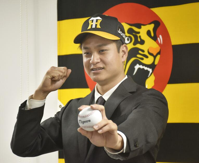 現役ドラフトで昨年12月に阪神移籍した大竹　©KYODO