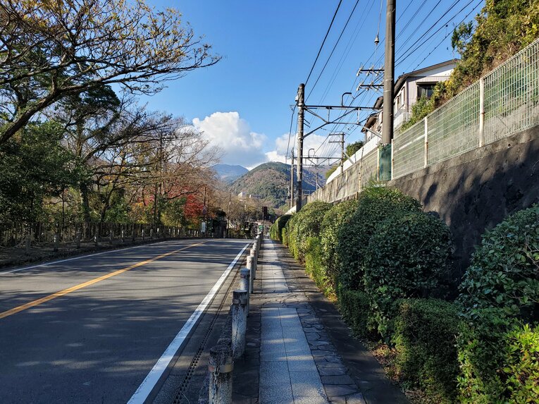 小田原中継所から箱根湯本までの道のり　©Number Web