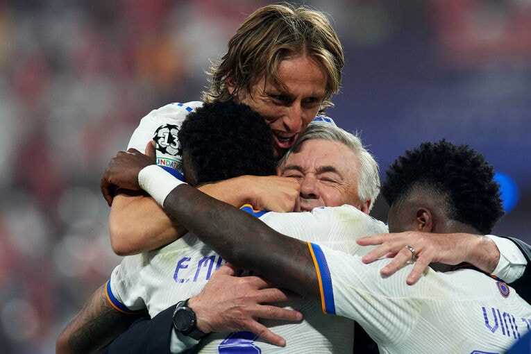 アンチェロッティのチームマネジメントは流石の一言だ　©Getty Images