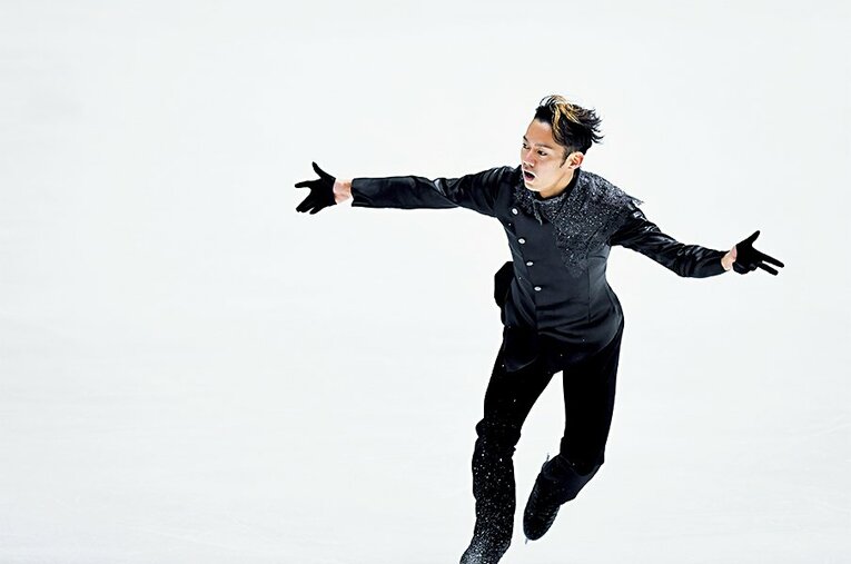 光源氏役で氷上でのラブシーンも。表現者・高橋大輔が見せた新領域。(2) ／ photograph by Asami Enomoto