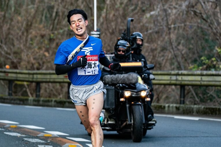 館澤亨次（東海大）　©Sports Graphic Number