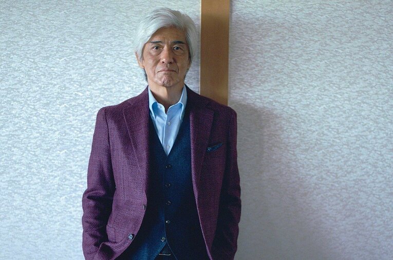 TBS系で放送されている日曜劇場「ザ・ロイヤルファミリー」に馬主役として出演している佐藤浩一 ／ photograph by Shunsuke Imai