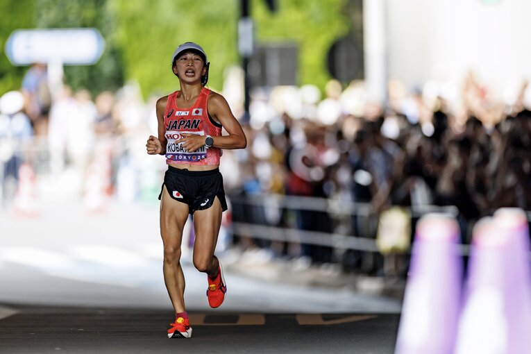 【東京世界陸上】女子マラソンで7位入賞を果たした24歳の小林香菜（大塚製薬）　©︎Kiichi Matsumoto