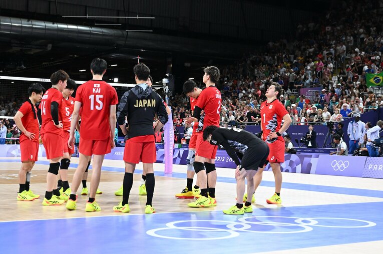 イタリアに逆転負けを喫した日本代表　©︎Kaoru Watanabe/JMPA