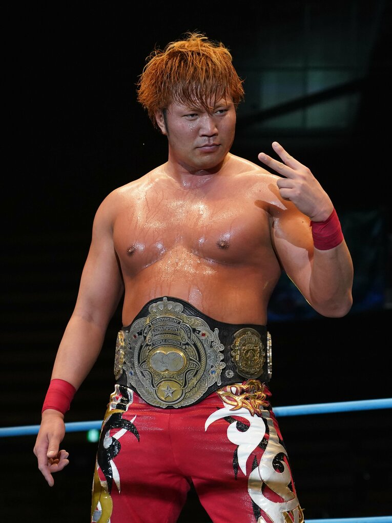 現三冠ヘビー級王者の宮原健斗