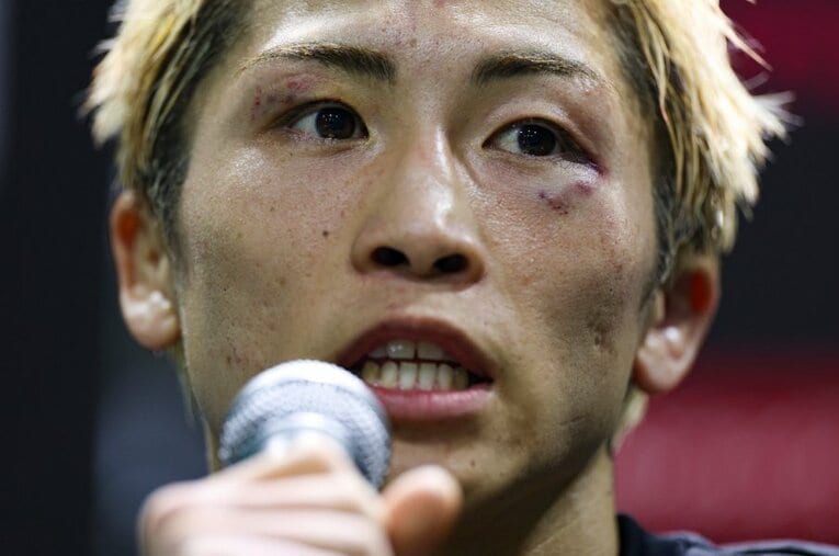 中谷潤人と至高の技術戦を繰り広げた井上尚弥　©Naoki Kitagawa
