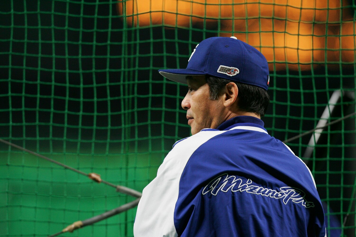 2004年の落合監督　©Hideki Sugiyama