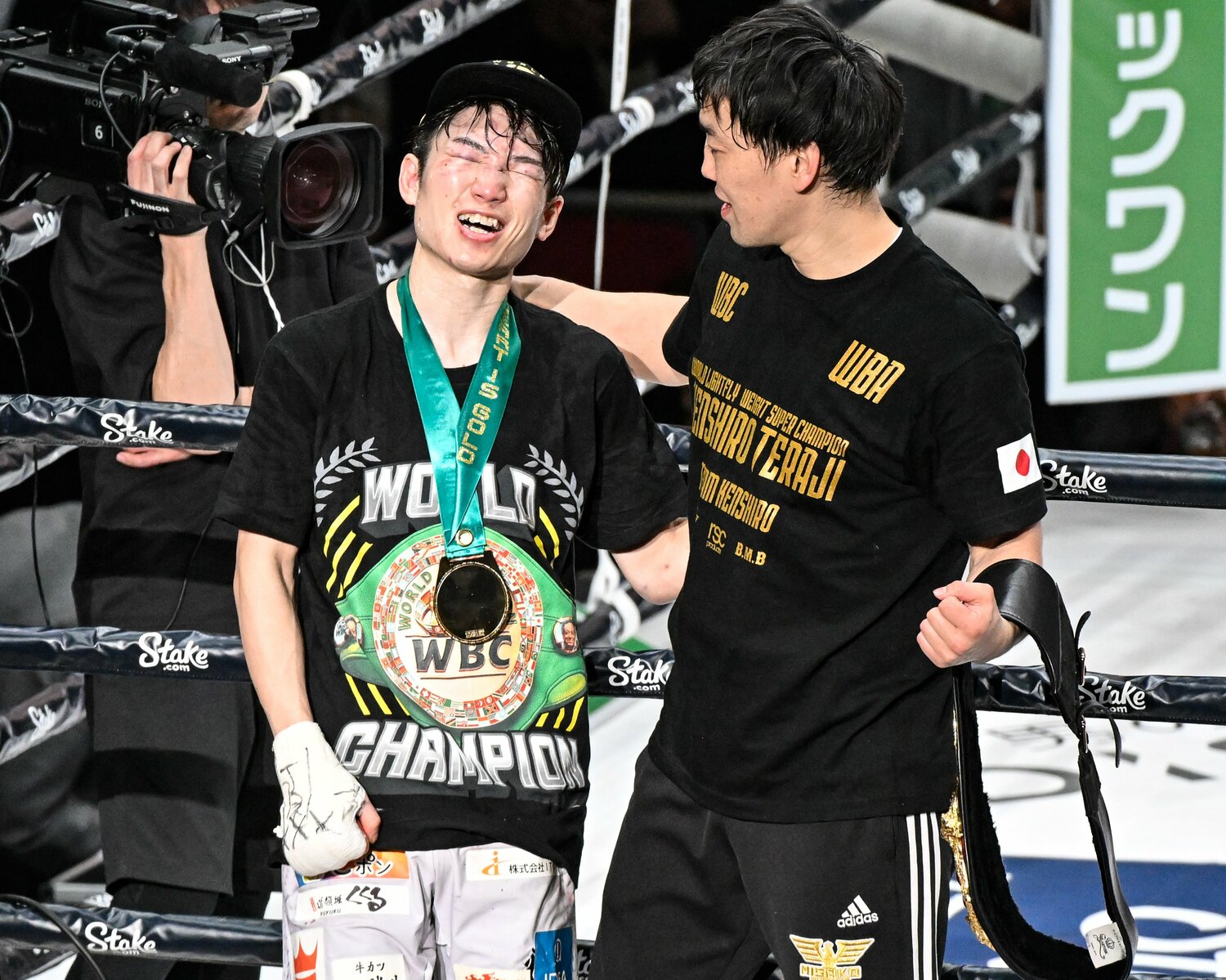 試合後は、すぐに反省を口にした寺地拳四朗　©︎Hiroaki Yamaguchi