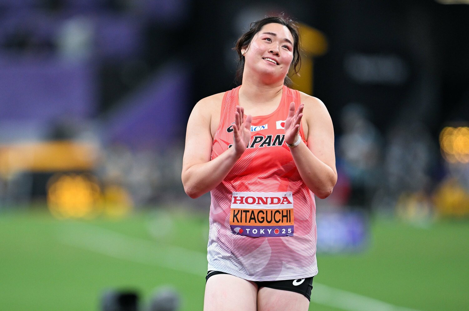 「長い休みは必要かもしれないけど…」“まさかの予選敗退”はなぜ起きた？ 北口榛花が涙を流して語った思い「中継には映らなかった」世界陸上ウラ側＜Number Web＞ photograph by Nanae Suzuki