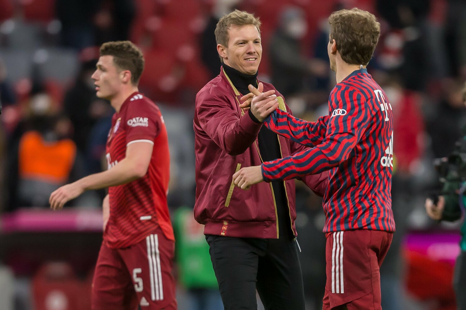 34歳にしてバイエルン・ミュンヘンの監督を務めるユリアン・ナーゲルスマンも、ユースチームの指導者としてキャリアをスタートした ©Getty Images