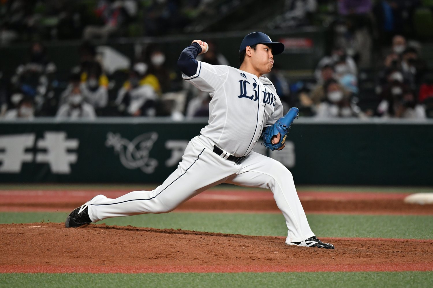 西武の中継ぎ陣の主力となった平良©Hideki Sugiyama