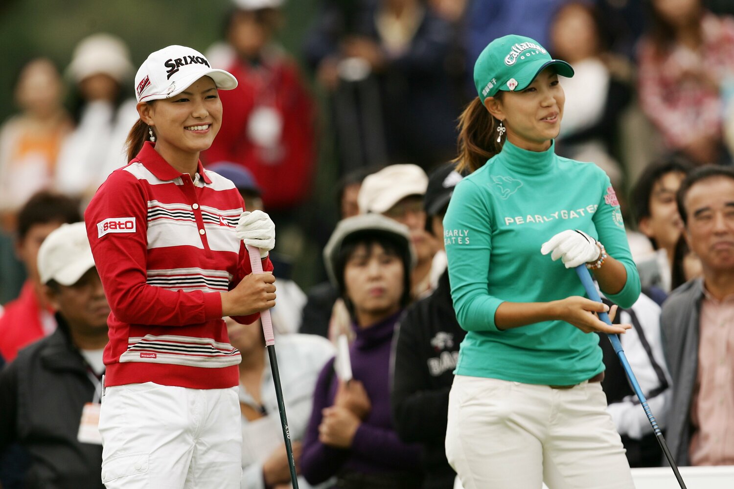 1歳下の上田とはライバルとしてゴルフ界を盛り上げてきた（写真は2007年）　©︎YUTAKA/AFLO SPORT