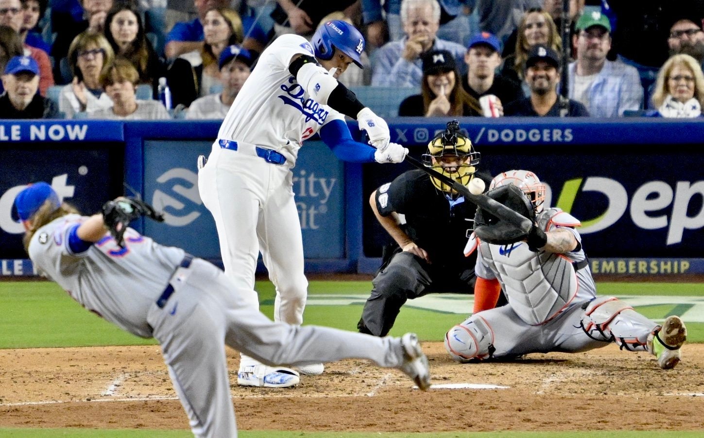 ポストシーズンでも勝負強さが光る大谷翔平の打撃　©︎Getty Images