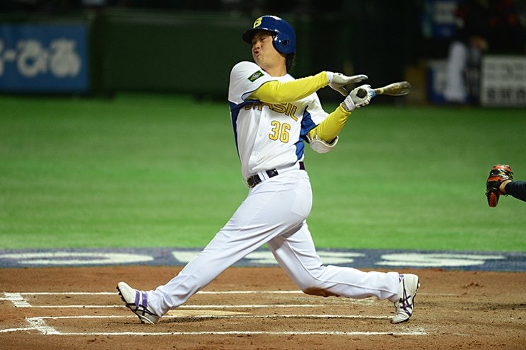 WBCブラジル代表時代の佐藤ツギオ(c)Naoya Sanuki