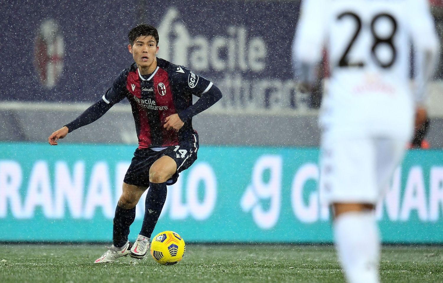 2019年7月シント＝トロイデンからボローニャに移籍した冨安　©Getty Images