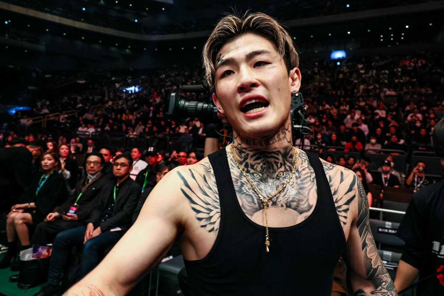 大晦日にはチーム対抗戦で朝倉未来と向き合った平本蓮 ©RIZIN FF Susumu Nagao